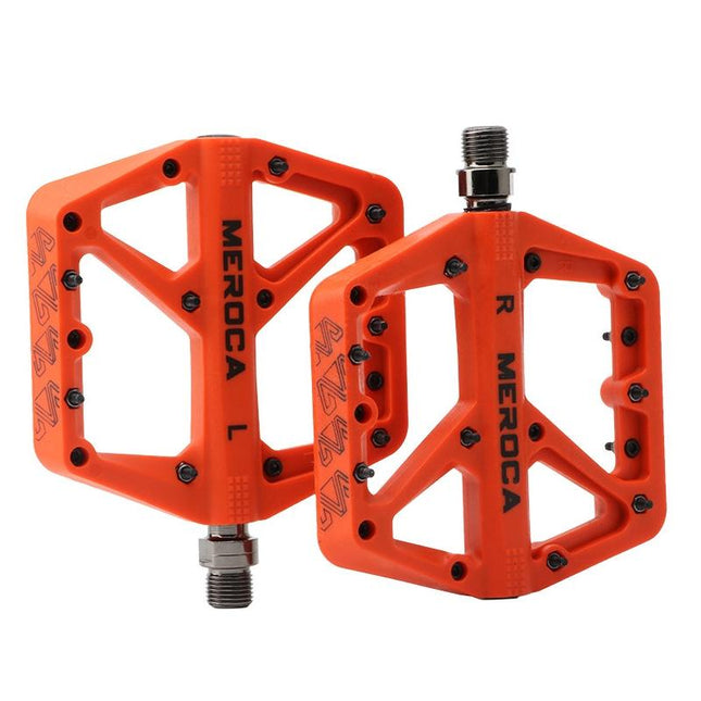Lightweight Nylon Mountain Bike Pedal - Purple