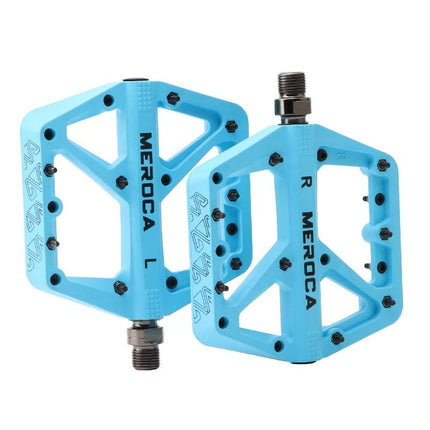Lightweight Nylon Mountain Bike Pedal - Purple