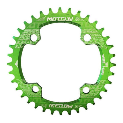 Mtb 104Bcd Narrow Wide Chainring 32T - Green