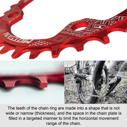 Mtb 104Bcd Narrow Wide Chainring 32T - Green