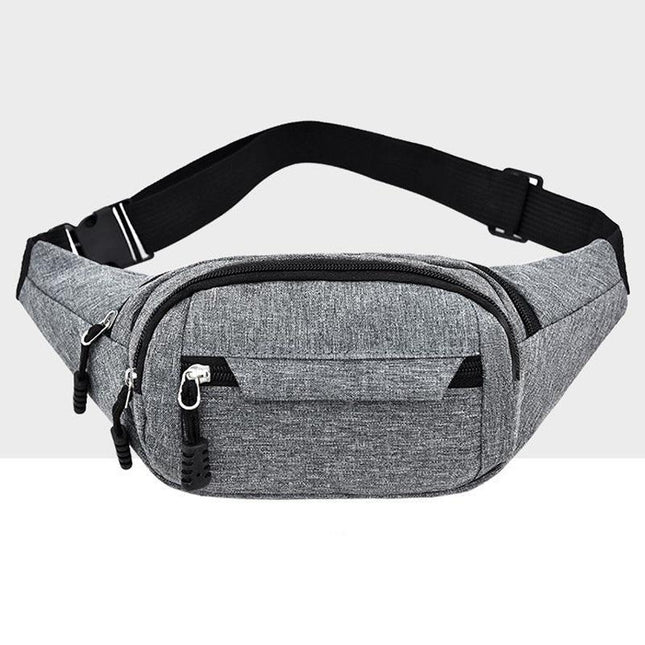 Waterproof Multi Pocket Chest Bag For Sports - Green