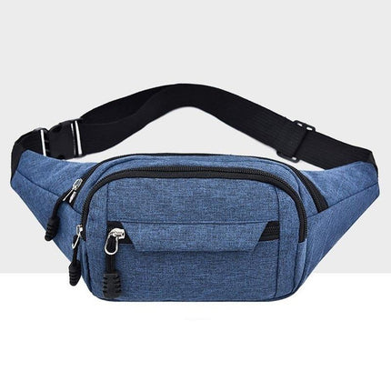 Waterproof Multi Pocket Chest Bag For Sports - Green