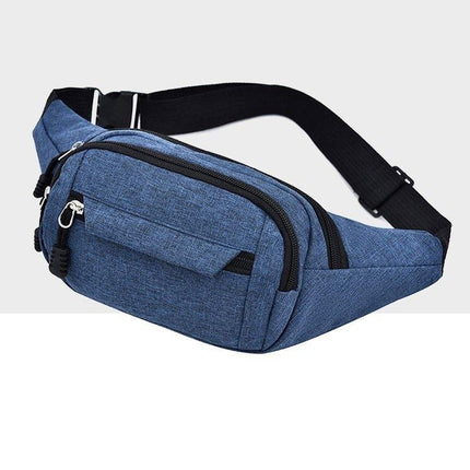 Waterproof Multi Pocket Chest Bag For Sports - Green