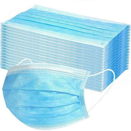 100x Disposable Surgical Face Mask Dust Mouth Guard 3 Ply Air Purifying