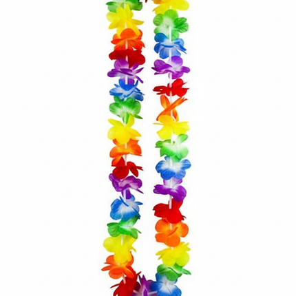 40cm HAWAIIAN LEI Tropical Beach Theme Hawaii Luau Party Garland Flowers