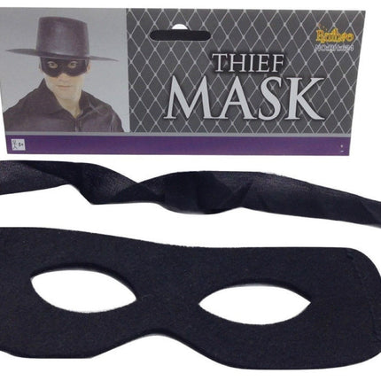 THIEF MASK Burglar Bandit Pirate Halloween Costume Fancy Dress Robber