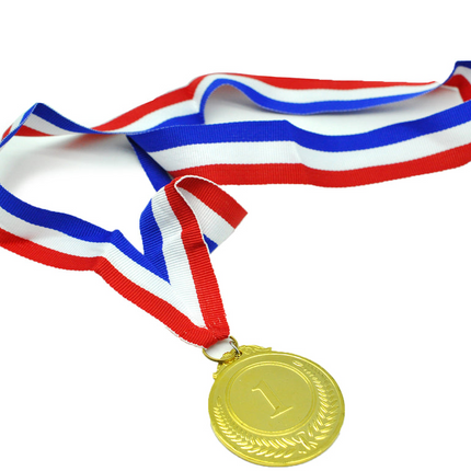 Set of 3 Gold Silver Bronze Medals Sports Day Awards School Events Olympics Parties