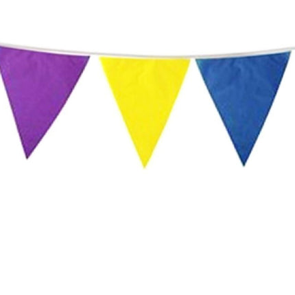 9m BUNTING FLAG Colourful Triangle Party Banner Birthday Wedding Flags Outdoor