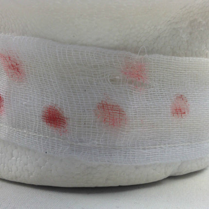 VAMPIRE BITE CHOKER for Halloween Costume Dress Up Horror Fake Blood Bandage
