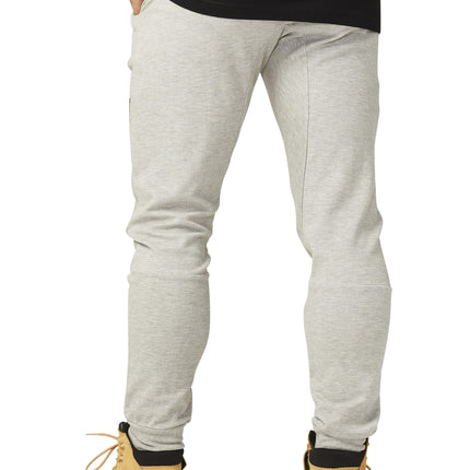 Caterpillar Track Pants Trackies Work Casual Gym Slim Fit w Hem Joggers - Grey - S