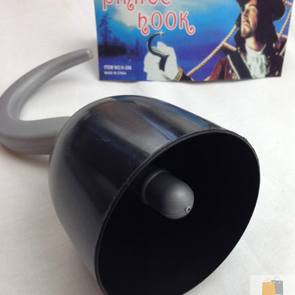 PIRATE HOOK Captain Hand Halloween Fancy Dress Up Costume Swashbuckler
