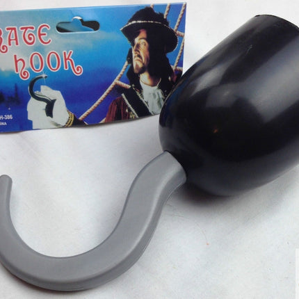 PIRATE HOOK Captain Hand Halloween Fancy Dress Up Costume Swashbuckler