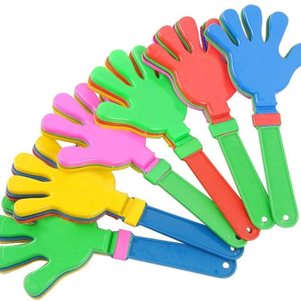 10x Hand Clappers Plastic Kids Toy Party Flapper Novelty Cheering Toys Bulk