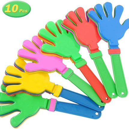 10x Hand Clappers Plastic Kids Toy Party Flapper Novelty Cheering Toys Bulk