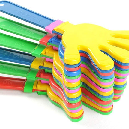10x Hand Clappers Plastic Kids Toy Party Flapper Novelty Cheering Toys Bulk