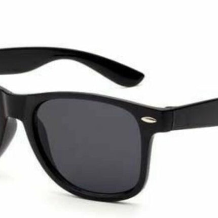 1 Pairs Classic GLASSES Tinted Lens Black Frame Retro Nerd Costume Party
