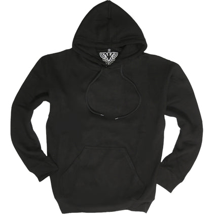 3x Adult Mens 100% Cotton Fleece Hoodie Jumper Pullover Sweater Warm Sweatshirt - L
