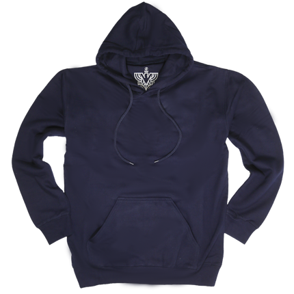 3x Adult Mens 100% Cotton Fleece Hoodie Jumper Pullover Sweater Warm Sweatshirt - L