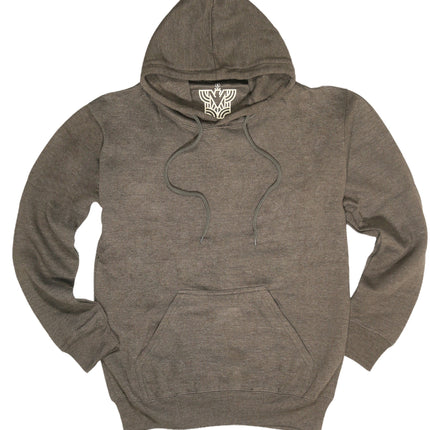 3x Adult Mens 100% Cotton Fleece Hoodie Jumper Pullover Sweater Warm Sweatshirt - M