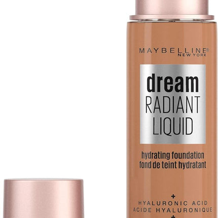 Maybelline Dream Radiant Liquid Hydrating Foundation w Collagen - Caramel 120