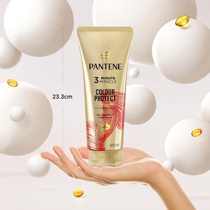 Pantene 400ml 3 Minute Miracle Colour w Oxiblock Intensive Conditioner