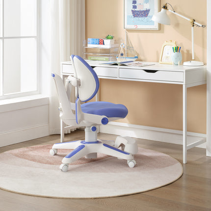 Ergonomic Children Kids Study Chair Set Height Adjustable - Blue