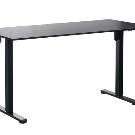 140 x 70cm Electric Standing Desk Height Adjustable Motorised Electric Sit Stand in Black