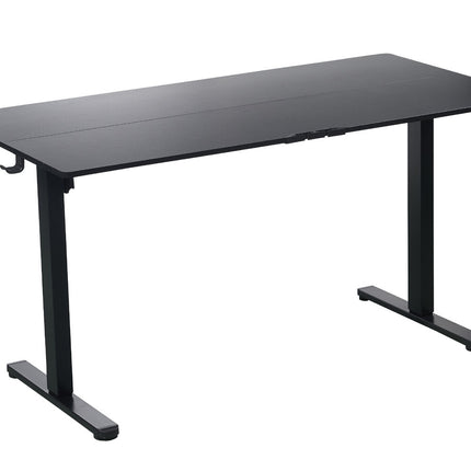 140 x 70cm Electric Standing Desk Height Adjustable Motorised Electric Sit Stand in Black