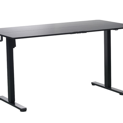 140 x 70cm Electric Standing Desk Height Adjustable Motorised Electric Sit Stand in Black