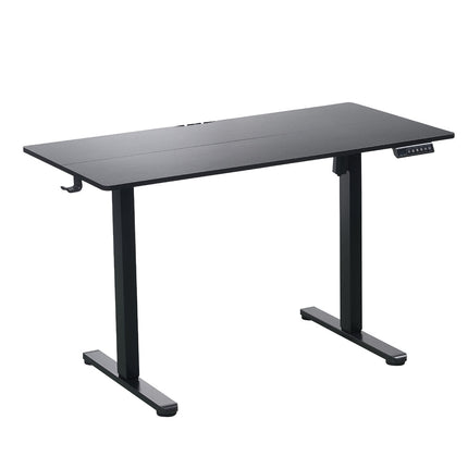 120 x 60cm Electric Standing Desk Height Adjustable Motorised Electric Sit Stand in Black