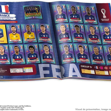 Panini 2022 FIFA World Cup Soccer Football Qatar Sticker Starter Pack