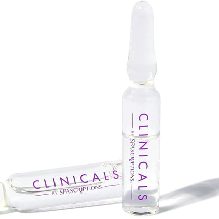 Spascriptions Clinicals Resurfacing Serum Ampoules 7-Pack 2.8ml Each Niacinamide Glycolic Acid PHAs Youthful Glow