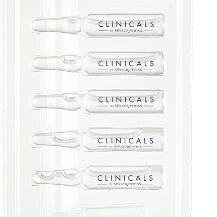Spascriptions Clinicals Resurfacing Serum Ampoules 7-Pack 2.8ml Each Niacinamide Glycolic Acid PHAs Youthful Glow