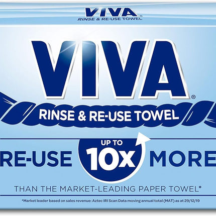 Viva Paper Towel Rinse & Re-Use Towel Reusable 20 Sheets