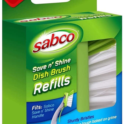 Sabco Pk2 Save N Shine Dish Brush Refill fits Save and Shine Handle