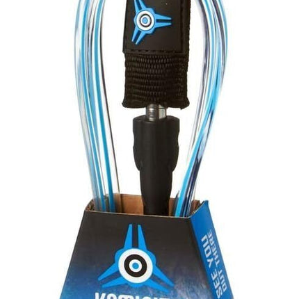 Komunity 6FT Naked Elliptical Cord Leash Surfboard Legrope Leash Surf Surfing Leg Rope