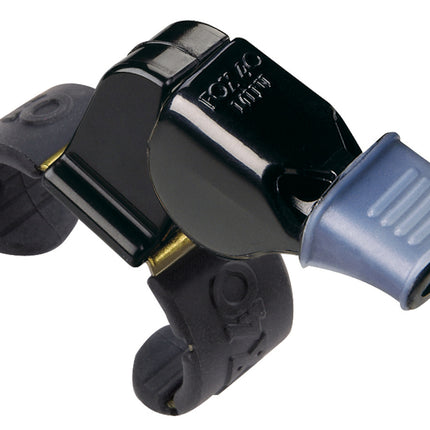 Fox 40 Classic Mini CMG Whistle Outdoor Safety Sports Referee Football - Black
