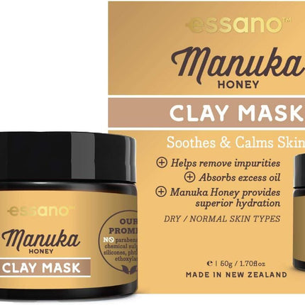 Essano Manuka Honey Clay Mask 50g