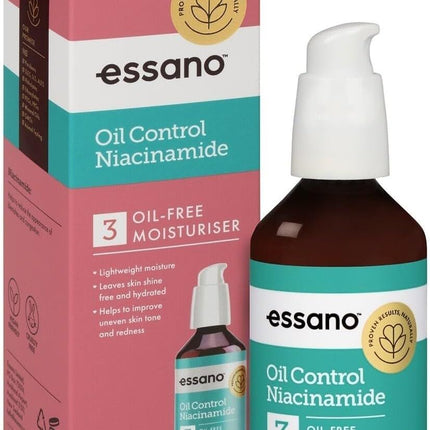 Essano Niacinamide Oil Control Face Moisturiser 75ml