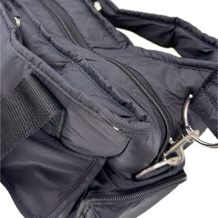 FIB Baby Nappy Bag Diaper Maternity Milk Mummy Changing Travel Tote - Black