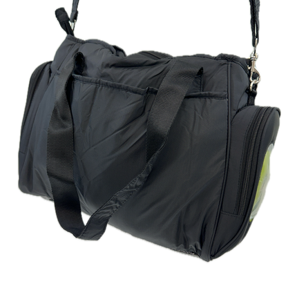 FIB Baby Nappy Bag Diaper Maternity Milk Mummy Changing Travel Tote - Black