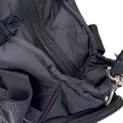 FIB Baby Nappy Bag Diaper Maternity Milk Mummy Changing Travel Tote - Black
