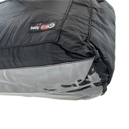 FIB Baby Nappy Bag Diaper Maternity Milk Mummy Changing Travel Tote - Black