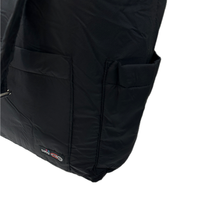 FIB Baby Nappy Bag Diaper Maternity Milk Mummy Changing Travel Tote - Black