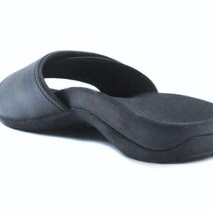Axign Orthotic Slides Slip On Thongs Slippers Flip Flops - Black - EUR 40 (Mens UK7/Ladies US9)