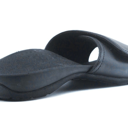 Axign Orthotic Slides Slip On Thongs Slippers Flip Flops - Black - EUR 40 (Mens UK7/Ladies US9)