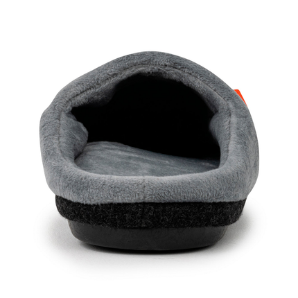 ARCHLINE Orthotic Slippers Slip On Arch Scuffs Orthopedic Moccasins in Charcoal Marle - EUR 38