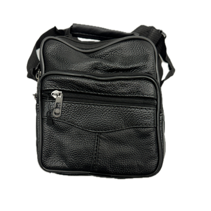 Small Genuine Leather Messenger Bag Shoulder Travel Satchel Crossbody Sling