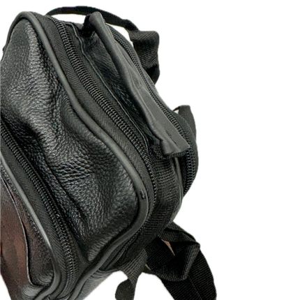Small Genuine Leather Messenger Bag Shoulder Travel Satchel Crossbody Sling
