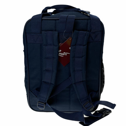 26L Leuts Backpack School & University Bag Book Carry Backpack - Dark Navy